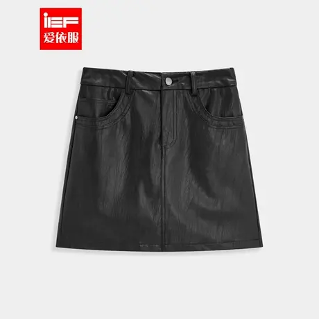 IEF/爱依服【微胖】大码女装2025秋季新款韩版通勤风百搭显瘦A裙图片
