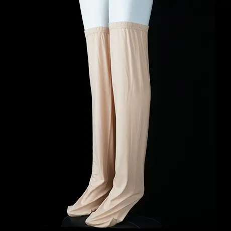 产妇秋夏空调房睡觉保暖袜子孕妇产后月子睡眠袜女肤色空调袜薄款商品大图