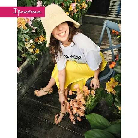 ipanema依帕巴西凉鞋女2023年夏季新款平底夹趾网红时尚夹脚凉拖商品大图