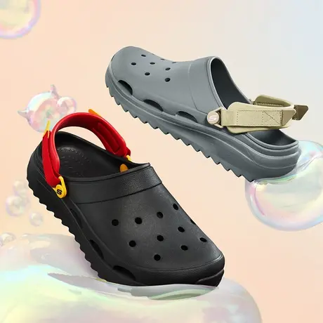 Skechers斯凯奇夏季男休闲透气舒适外穿洞洞鞋凉拖鞋踩屎感沙滩鞋商品大图