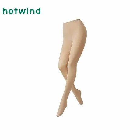 热风2025年秋季新款女士110D轻柔收腹连裤袜-收商品大图