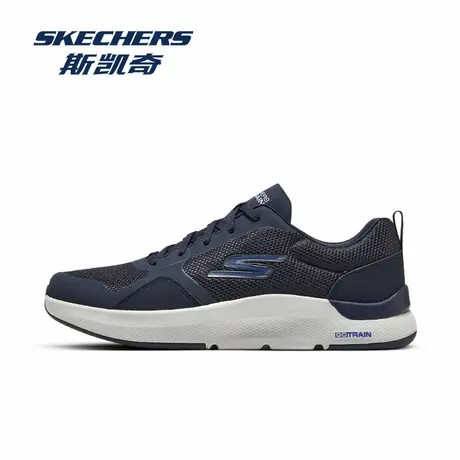 Skechers/斯凯奇男鞋秋季新款轻盈缓震男子运动鞋网面透气休闲鞋商品大图