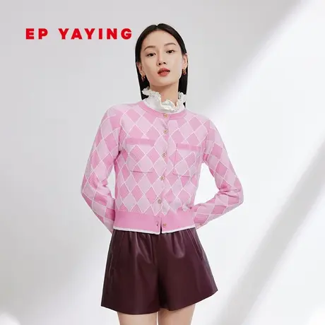 [当代国风·龙年限定]EP雅莹2024早春新品 预售小香风针织衫9180A图片