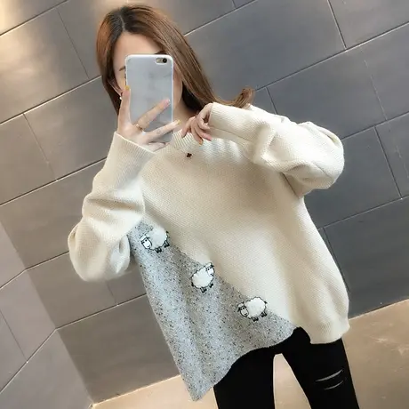 毛衣女装2023年新款秋冬季女士秋款秋装宽松外穿上衣服打底衫洋气图片