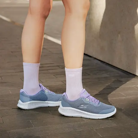 Skechers斯凯奇2025夏新款女健步鞋厚底增高休闲运动鞋透气跑步鞋商品大图