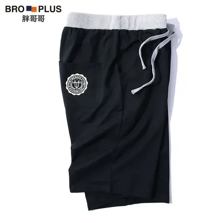 胖哥哥大码短裤男夏季外穿肥佬裤运动休闲卫裤加肥加大五分裤商品大图