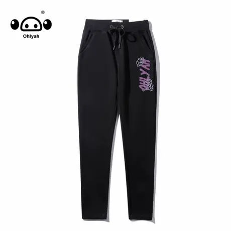 2023年运动裤女秋季宽松纯棉显瘦松紧腰ins潮牌小脚休闲哈伦卫裤商品大图