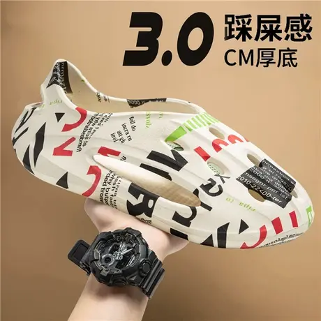 2023新款雨鞋男款夏季雨凉鞋赶海水鞋踩水胶鞋套鞋户外防水鞋男士商品大图