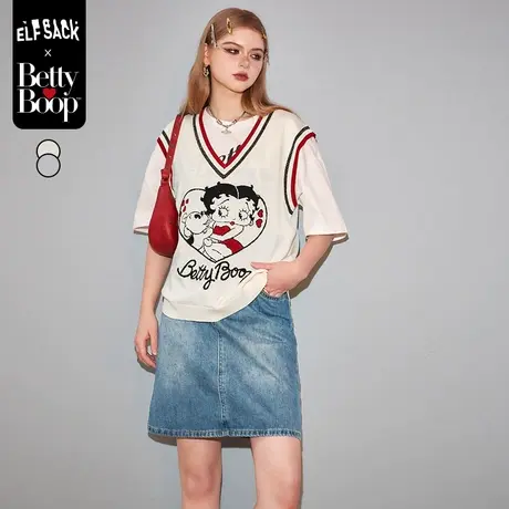 【贝蒂联名】妖精的口袋v领马甲针织背心女2024早春新款外搭叠穿图片