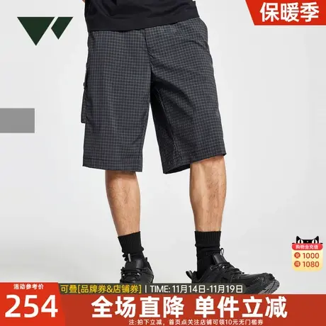七匹狼休闲短裤凉爽透气舒适2023夏季新款运动潮流百搭五分裤子男图片