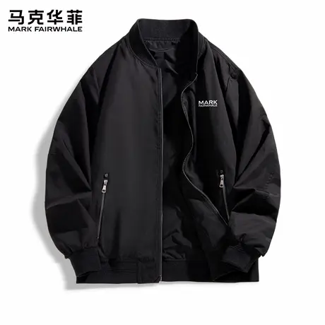 马克华菲外套男士夹克2025新款春秋季梭织防水户外跑步运动开衫男图片