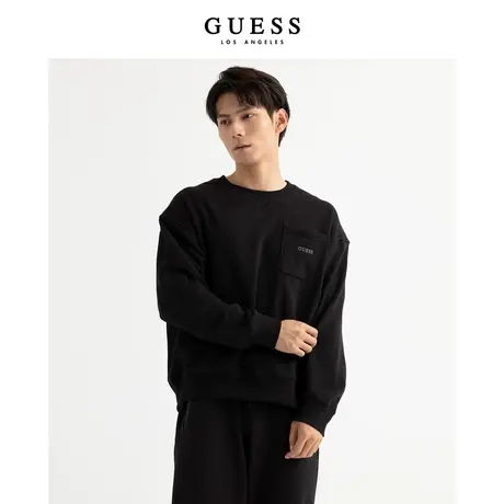 GUESS  男复古美式oversize休闲圆领运动卫衣-X3PP47K2Q40图片