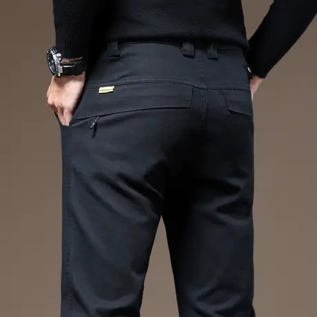 春秋款商务修身小脚西裤男士秋冬季宽松2023新款秋季男款正装裤子图片