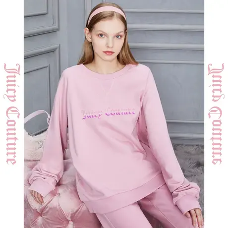 Juicy Couture橘滋2023新款甜美舒适立体logo绣花女式休闲裤商品大图