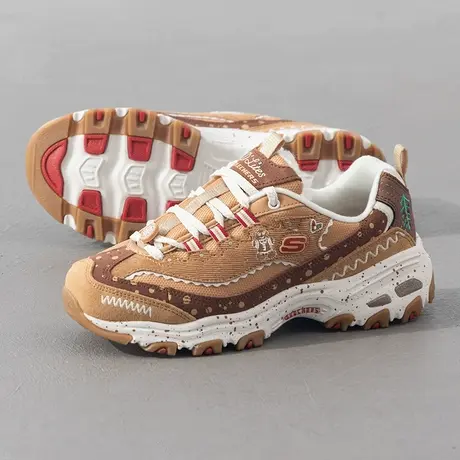 斯凯奇（SKECHERS）女鞋 冬季新款熊猫鞋保暖舒适休闲鞋耐磨厚底商品大图