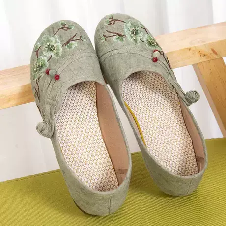 老北京布鞋女夏季官方旗舰店正品老人奶奶女鞋老年人妈妈新款舒适商品大图