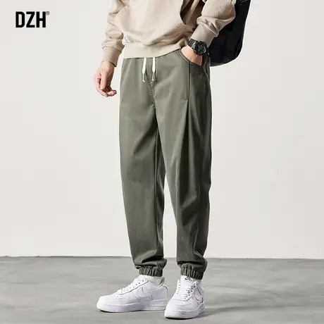 男士束脚休闲裤男秋季潮牌宽松运动裤男春夏款高街ins潮2023新款商品大图