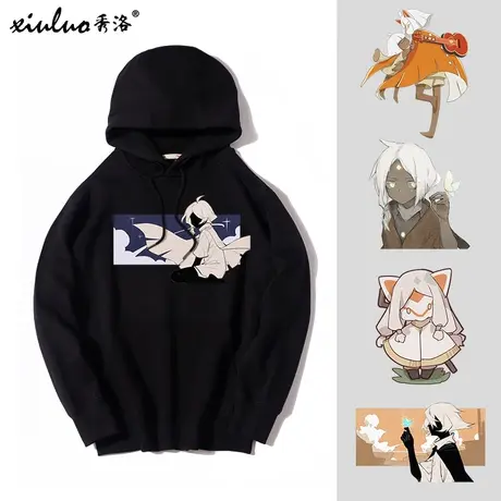 秀洛sky光遇衣服平菇cos服周边卫衣男秋季动漫联名二次元手游上衣商品大图