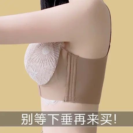内衣女大胸显小胸全罩杯薄款调整型文胸大码收副乳聚拢防下垂胸罩图片