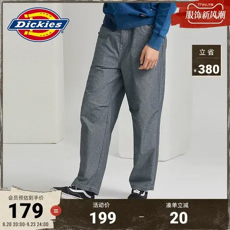Dickies商场同款工装风休闲裤 男秋冬纯棉宽松舒适时尚裤子图片
