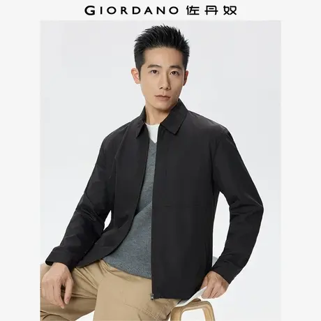 佐丹奴外套男装破骨翻领多口袋梭织夹克外套 01075748商品大图
