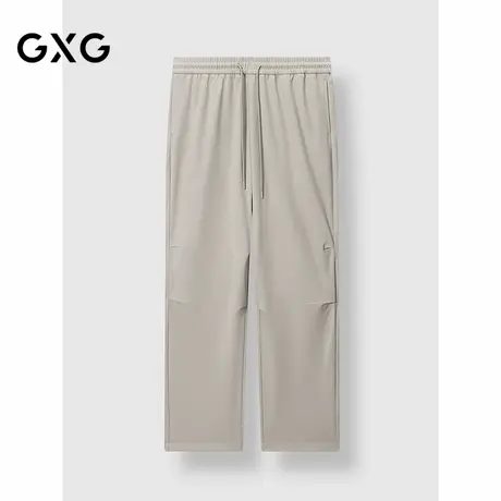 [商场同款]GXG男装 直筒长裤宽松休闲裤简约25夏新品G25X022082图片