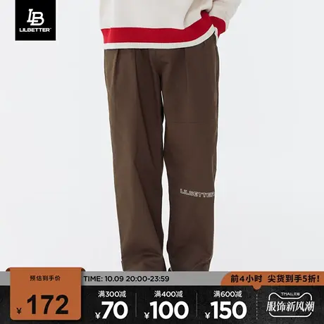 Lilbetter休闲长裤男美式vibe风裤子潮牌2023夏季直筒裤薄款裤子商品大图