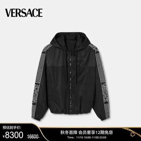 【新年礼物】 VERSACE/范思哲  男士Versace Allover Greca棉夹克商品大图
