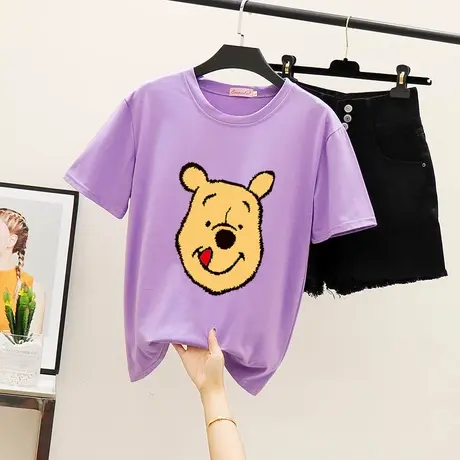 2024年新款短袖t恤女纯色打底衫内搭体恤夏装修身短款上衣体桖潮图片