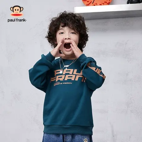 大嘴猴童装儿童卫衣2024春秋新款男童圆领套头长袖中大童休闲上衣商品大图