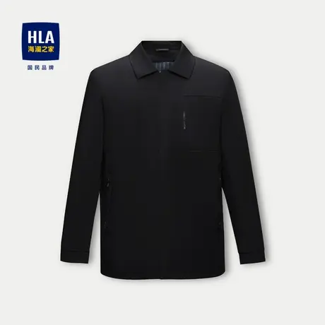 【三合一】海澜之家一衣多穿羽绒服23秋冬新翻领商务爸爸款外套男图片