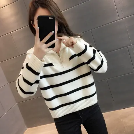 毛衣女装2024年新款春秋季女士春款春装宽松外穿上衣打底衫洋气潮商品大图