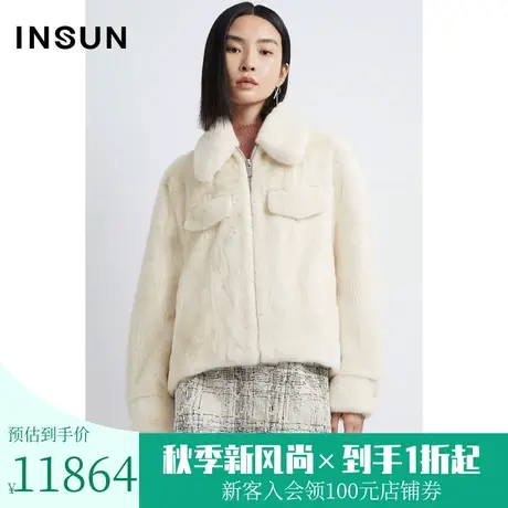 恩裳2022冬季时尚毛皮外套商品大图