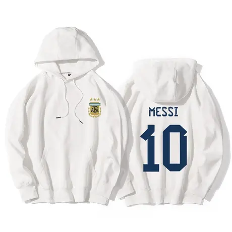 秀洛梅西卫衣男春秋季三冠王秋冬连帽卫衣休闲运动潮牌男外套男商品大图