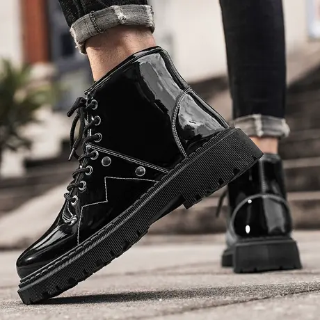 雨鞋男士钓鱼保暖鞋厨房工作鞋防滑水鞋男款靴子男防水鞋高筒雨靴商品大图