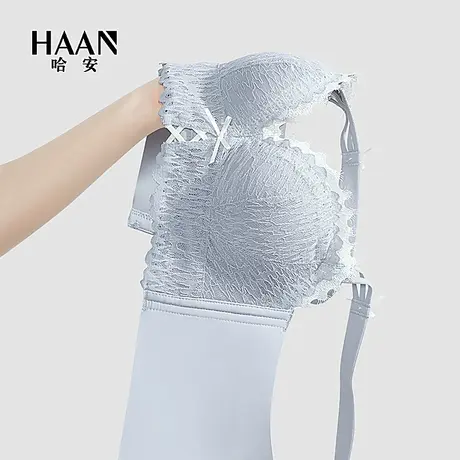 小胸聚拢内衣女加厚显大平胸专用品牌正品文胸收副乳防下垂胸罩夏商品大图