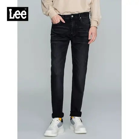 Lee商场同款101+22秋冬新品731舒适黑色男牛仔裤LMB1007313YS-682图片