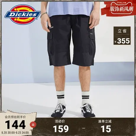 Dickies情侣春夏纯棉透气宽松休闲舒适下装工装灵感短裤商品大图