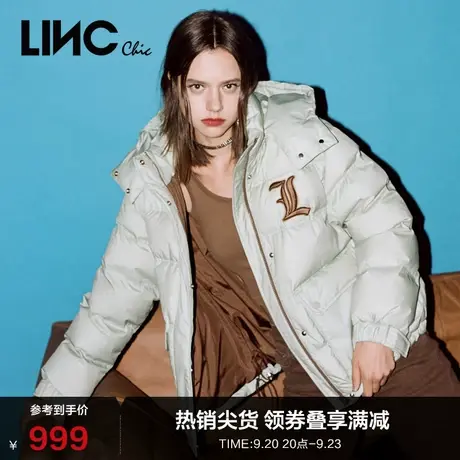 LINCCHIC金羽杰羽绒服女面包服短款羽绒服女冬季外套Y22801095Y商品大图