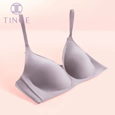 tinge无痕性感美背文胸内衣女夏薄款无钢圈胸罩少女抹胸小胸聚拢商品大图
