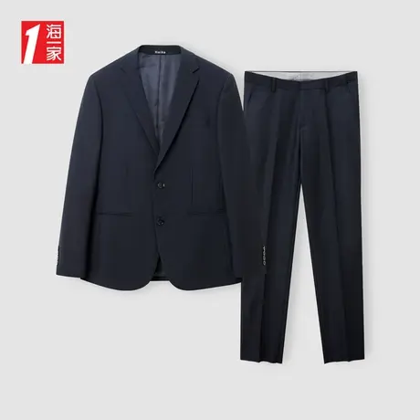 海一家商务绅士西服两件套2024春季时尚有型男士礼服套装图片