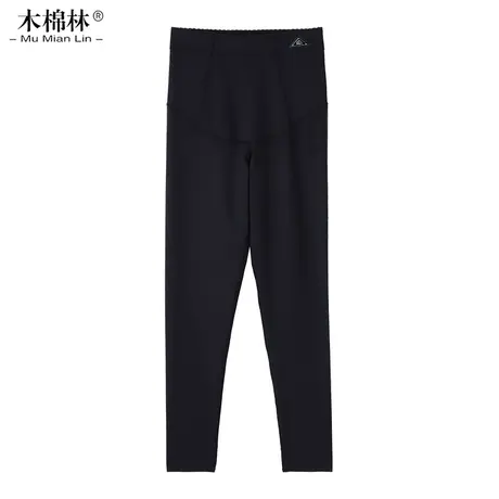 胖妹妹mm大码女装弹力休闲裤子2024春秋长裤高腰显瘦直筒打底裤潮图片
