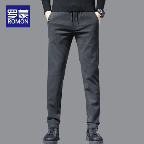 Romon/罗蒙春季男士休闲裤春秋款冬季夏季韩版修身小脚潮流男裤子图片