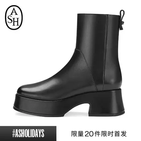 ASH女鞋2023新款HARLOW切尔西靴厚底台增高复古马丁靴户外靴商品大图