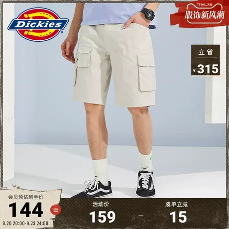 Dickies商场同款工装灵感 男女情侣春夏经典休闲五分短裤图片