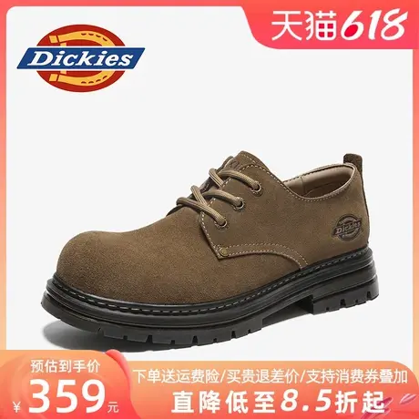 Dickies工装鞋男2025夏季新款男鞋低帮皮鞋德比鞋男款男士马丁鞋商品大图