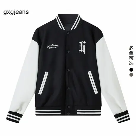 gxg.jeans男装2024年春季新款棒球夹克JFX12100171商品大图
