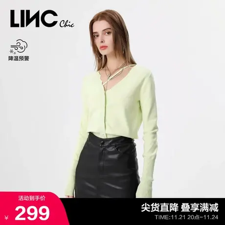 LINCCHIC金羽杰半身裙华丽街头甜酷潮流短裙女S221SK009图片