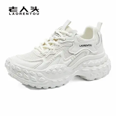 老人头老爹鞋女2025秋季新款时尚百搭厚底增高户外登山徒步休闲鞋商品大图