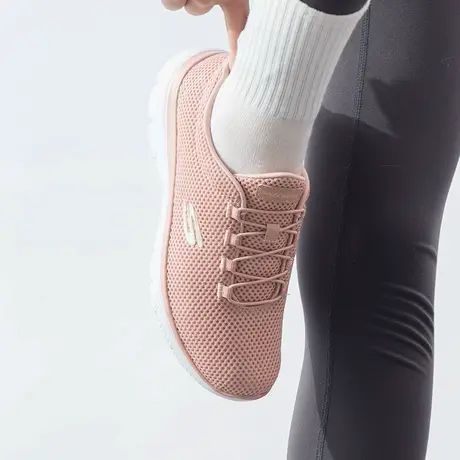 斯凯奇（Skechers）女鞋春夏季25新款大网眼透气运动鞋穿脱健步鞋商品大图